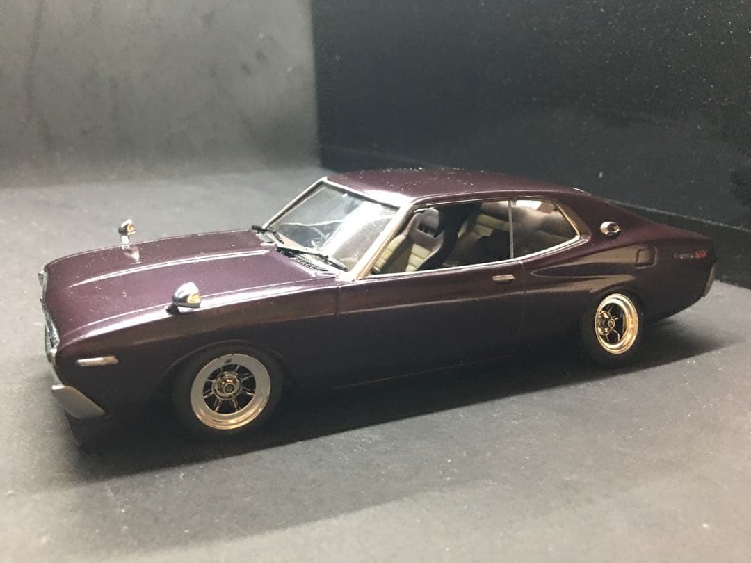 旧車プラモデル完成品C130ローレル1／24 - メルカリ