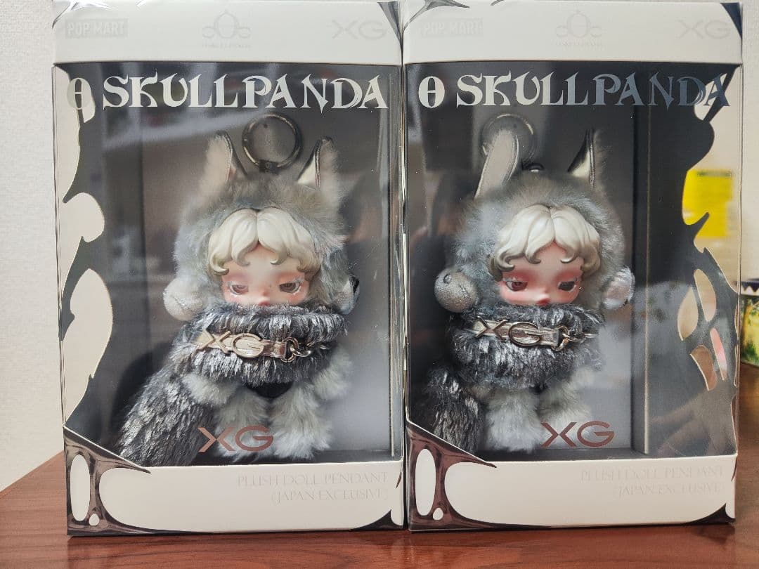 SKULLPANDA × XG ぬいぐるみペンダント 2 セット 即納】【新品】【正規品】SKULLPANDA × XG ぬいぐるみペンダント【日本