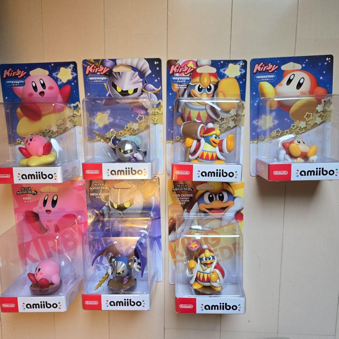 amiibo 星のカービィ フィギュアセット　アミーボ Amazon.co.jp: amiibo カービィ(星のカービィシリーズ) : ホビー