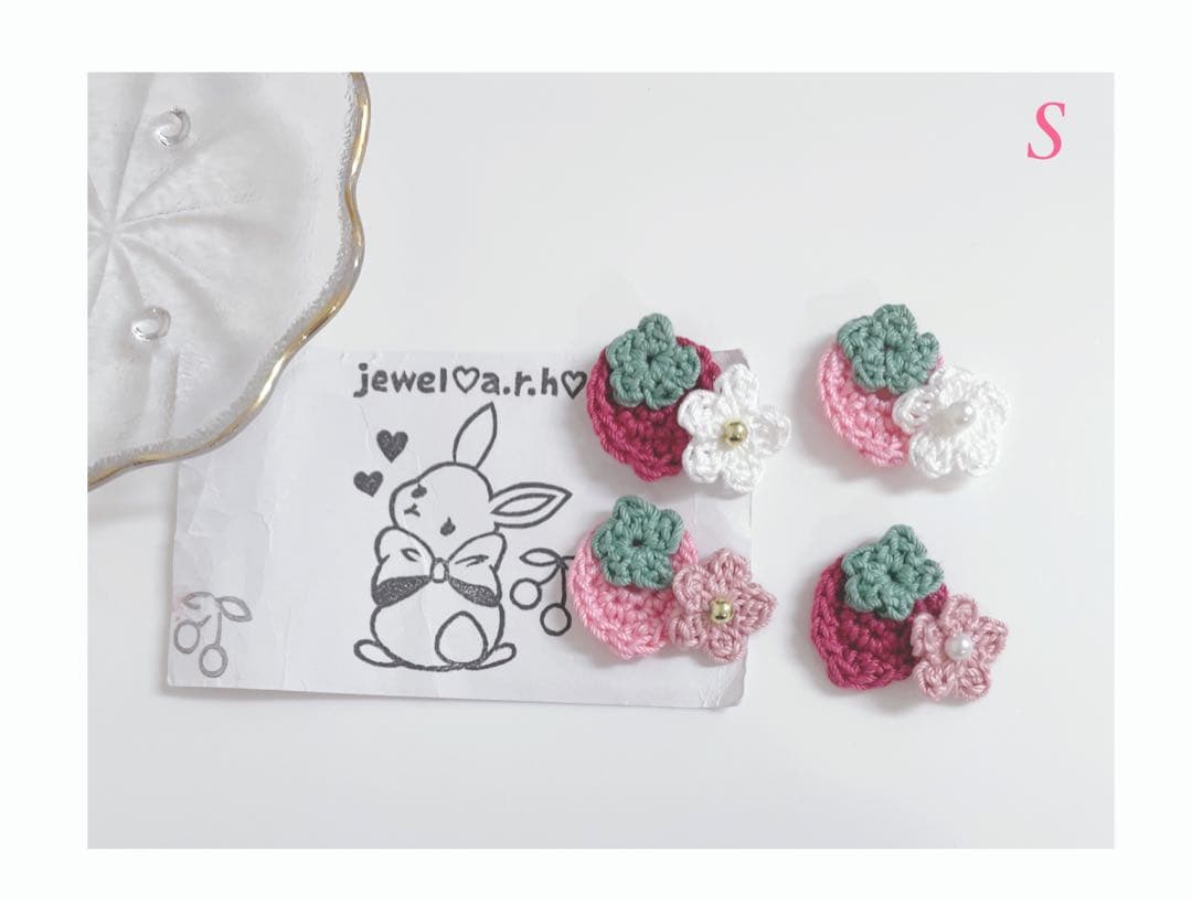オーダー♡かぼちゃ星 7a.7b】ベビーヘアクリップキッズヘアクリップ
