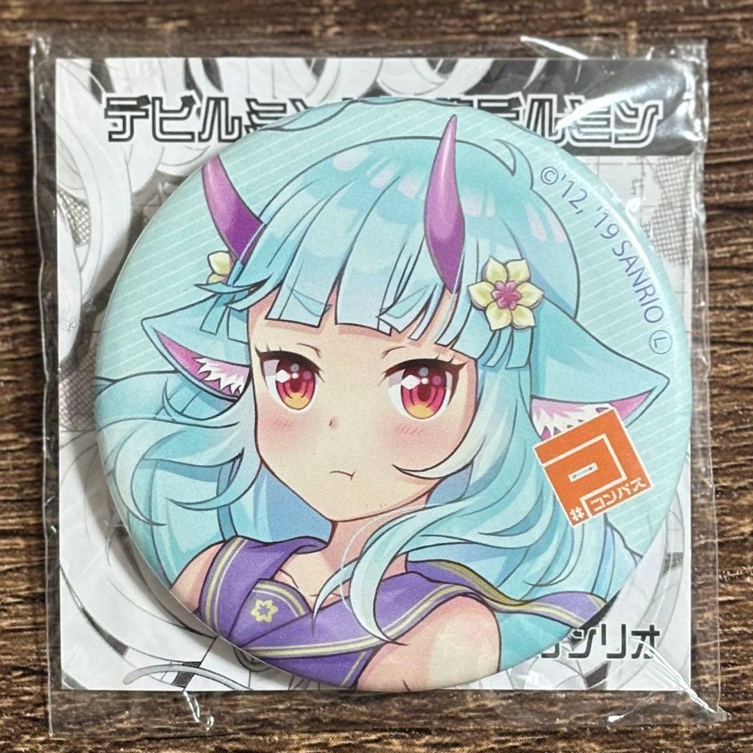 非売品】 #コンパス デビルミント鬼龍デルミン 缶バッジ - メルカリ