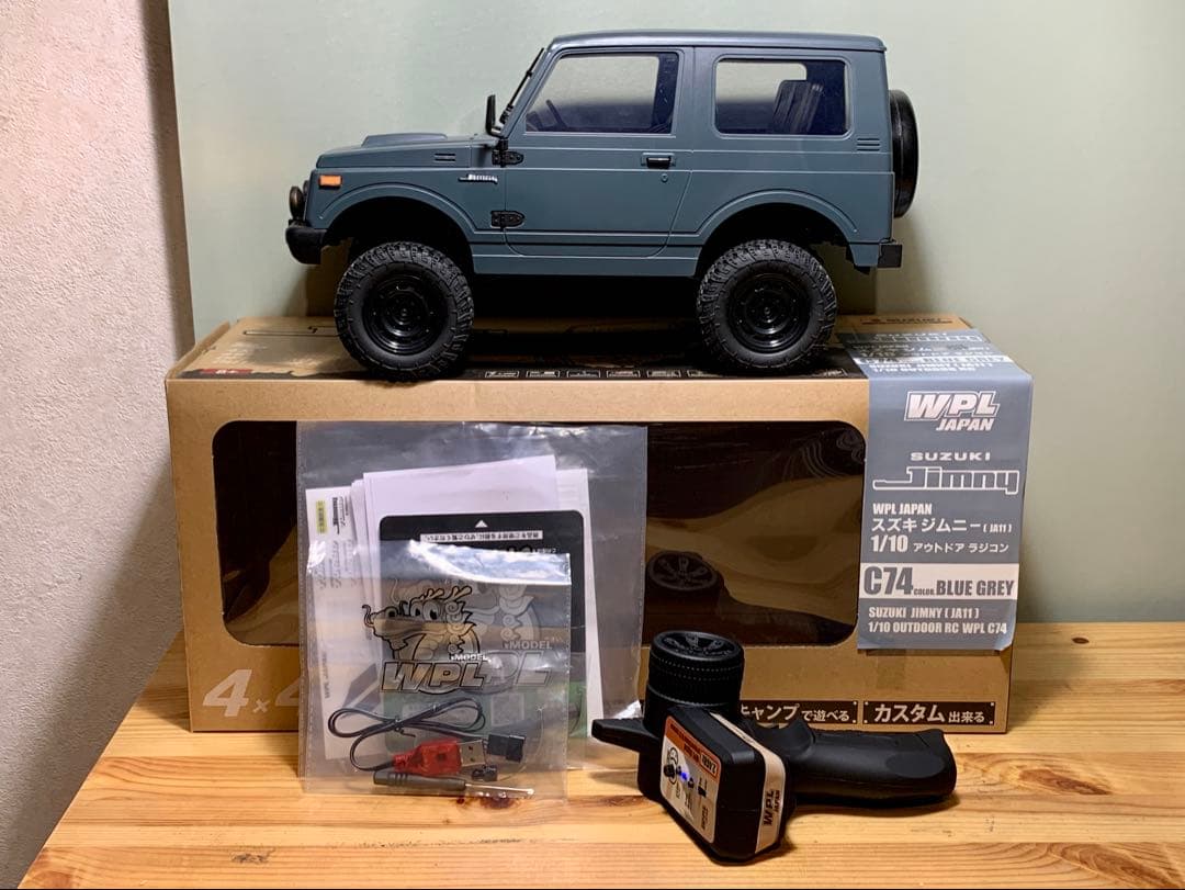 D*A様 【技適】WPL JAPAN C74 スズキ ジムニー 1/10 ブルー WPL JAPAN C74 スズキ ジムニー (JA11) – RAYWOOD
