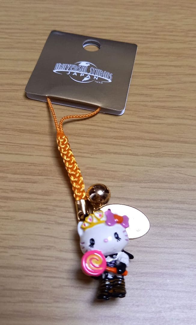 HELLO KITTY　u s j限定　ストラップ♪ USJ - キティちゃん ストラップ （ユニバーサル）の通販 by shop