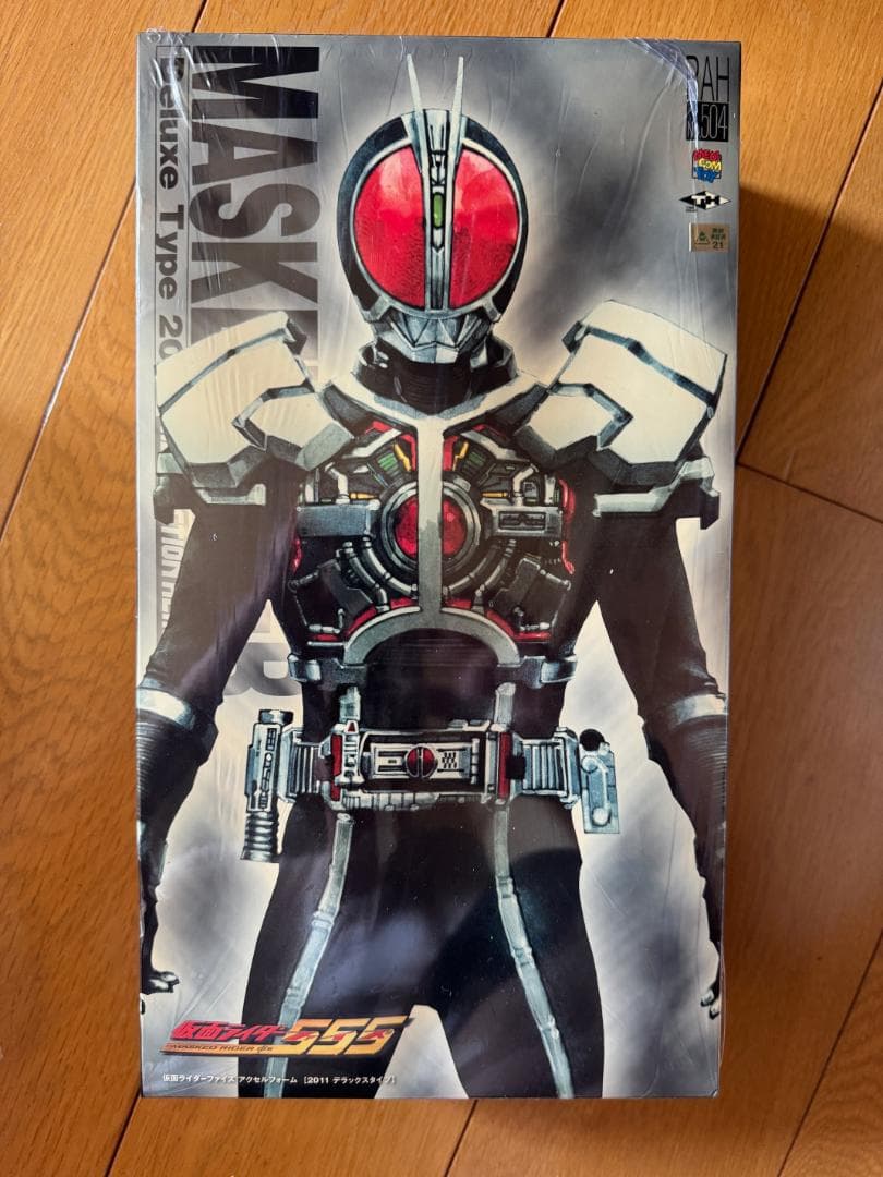 新品 未開封 RAH DX 仮面ライダーファイズ アクセルフォーム No.504 メディコム・トイ RAH DX 仮面ライダーファイズ アクセルフォーム Ver