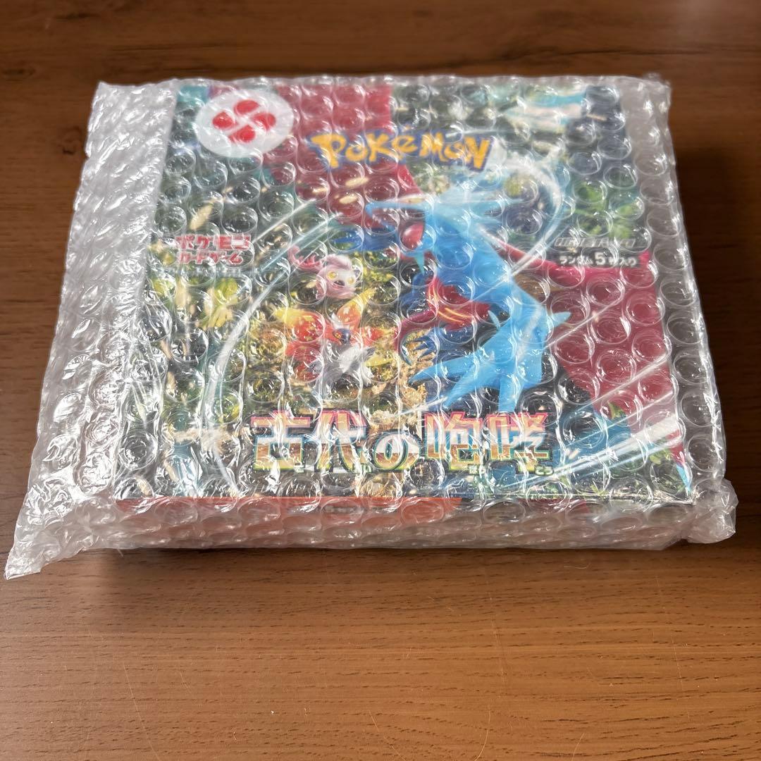 ポケモンカードゲーム 古代の咆哮 未開封 シュリンク付き - メルカリ