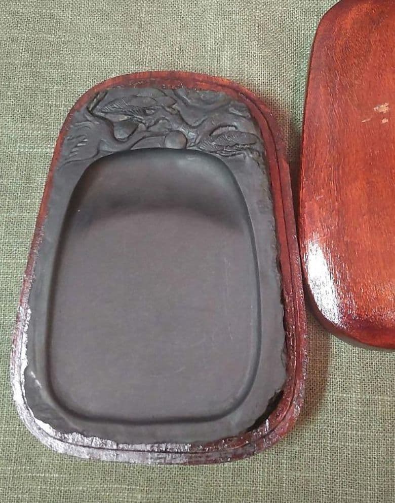 書道 硯 唐硯 大型 端渓硯 中国骨董 赤間硯 龍渓硯 骨董品