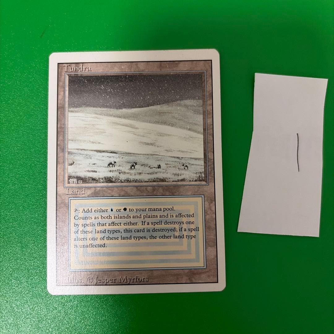 MTG Tundra 英語版 MTG Tundra 【3ED】 リバイズド 英語版 デュアルランド - メルカリ