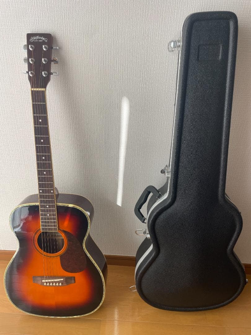 ギター STAFFORD SF-400F Acoustic Guitar Stafford SF-400F/N Solid Spruce Top Long Scale