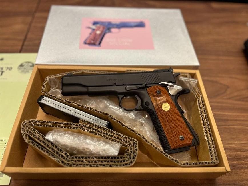 COLT　M1911A1　BOB CHOWカスタム　HWモデルガンMGC系 Out of print MGC BOB-CHOW SPECIAL model gun: Loads and ejects