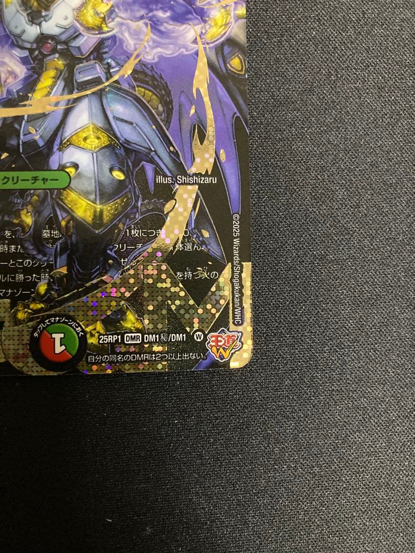 王闘竜皇 ボルシャックドラゴン ドリーム シークレットレア 25RP1