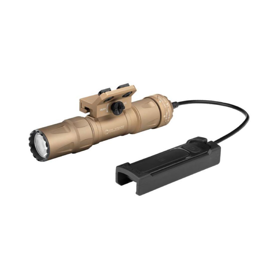 Olight Odin S デザートタンカラー Olight Odin Mini Rechargeable Tactical LED Weaponlight, Desert Tan