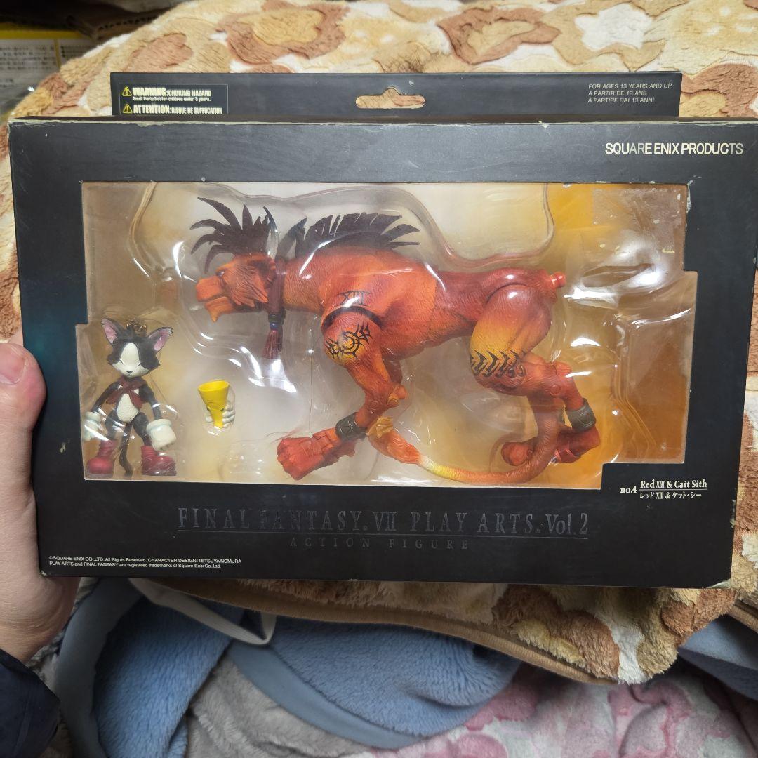 レッドⅩⅢ プレイアーツ レッドサーティーン FF7 ファイナルファンタジー7 SQUARE ENIX - Final Fantasy VII REMAKE Play Arts Kai - Red XIII Figure