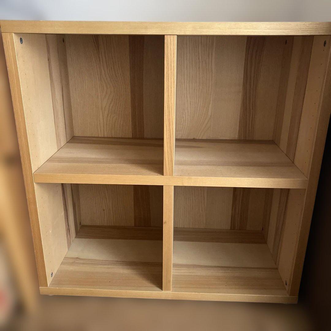 IKEA TRABY トレービーシェルフ　オープンシェルフ IKEA - 送料込 新品 イケア IKEA トレービー traby シェルフ 80x80の