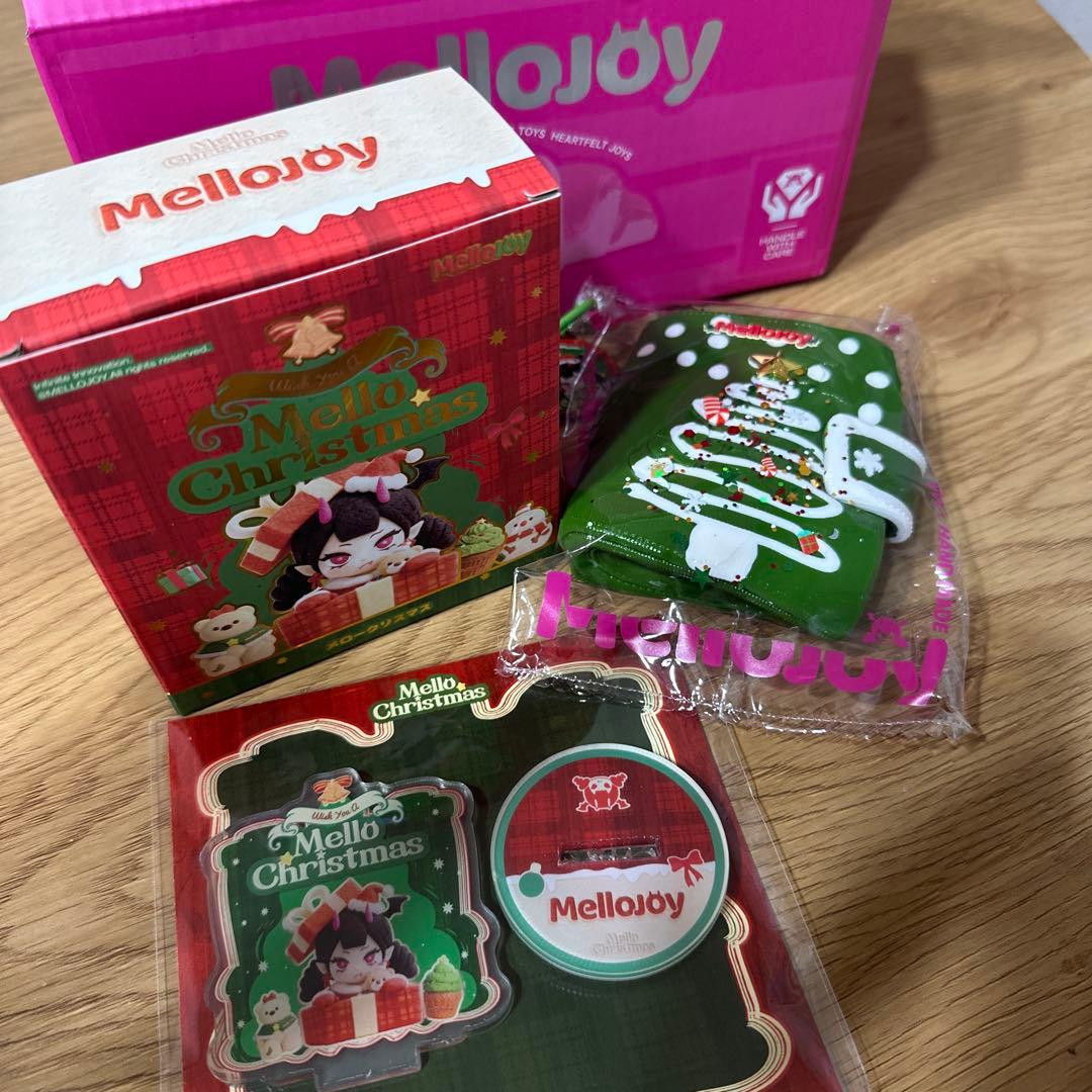 新品アクスタ備品付mellojoyメロジョイスクイーズクリスマスウィッシュ