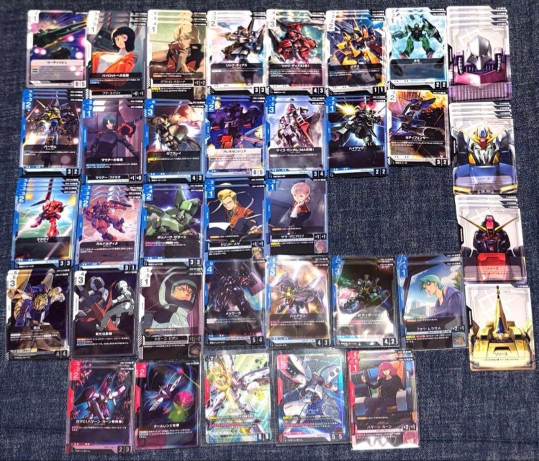 ガンダムカードゲーム Zガンダム キュベレイ - メルカリ