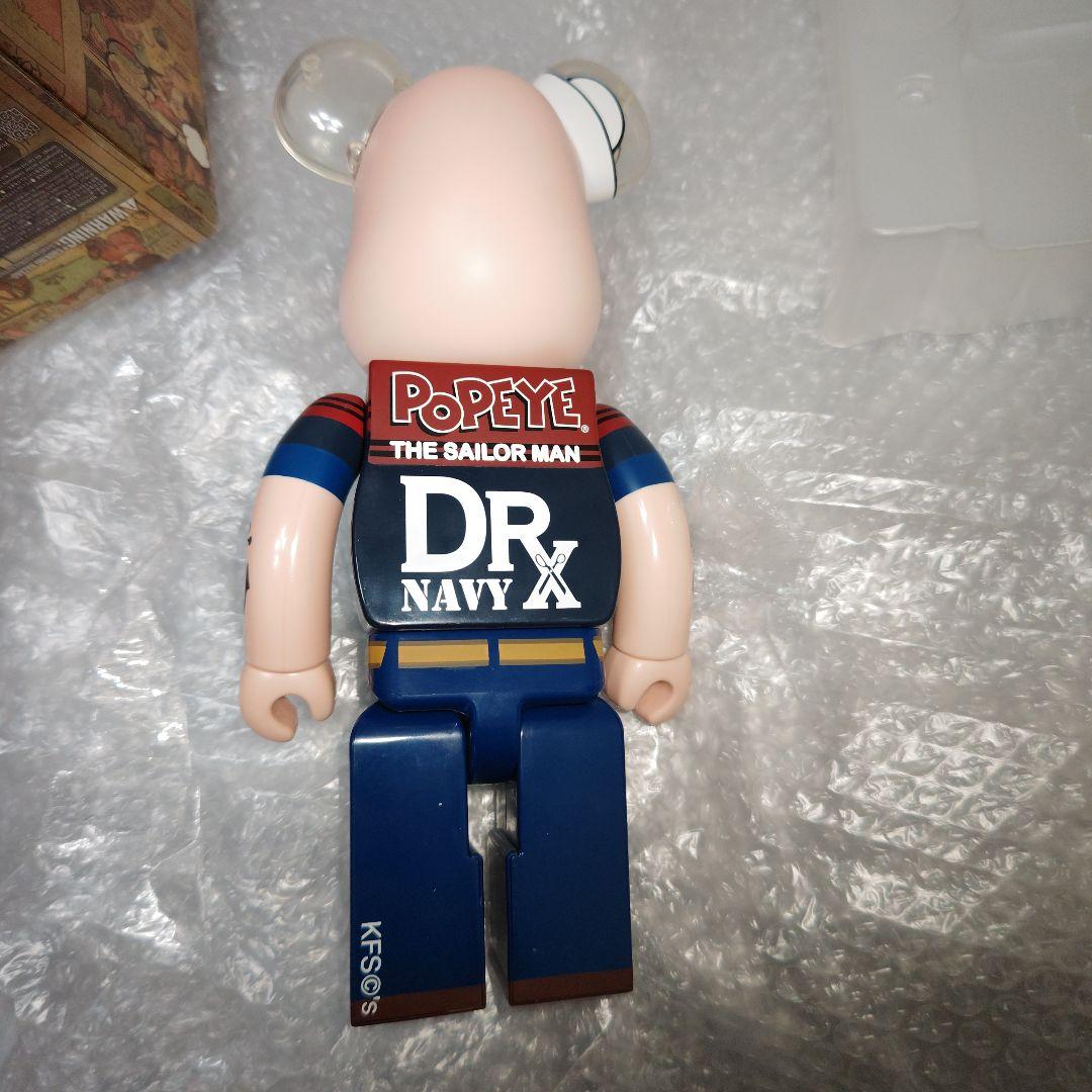 ベアブリック ポパイ 400％ DRX NAVY BE@RBRICK - メルカリ