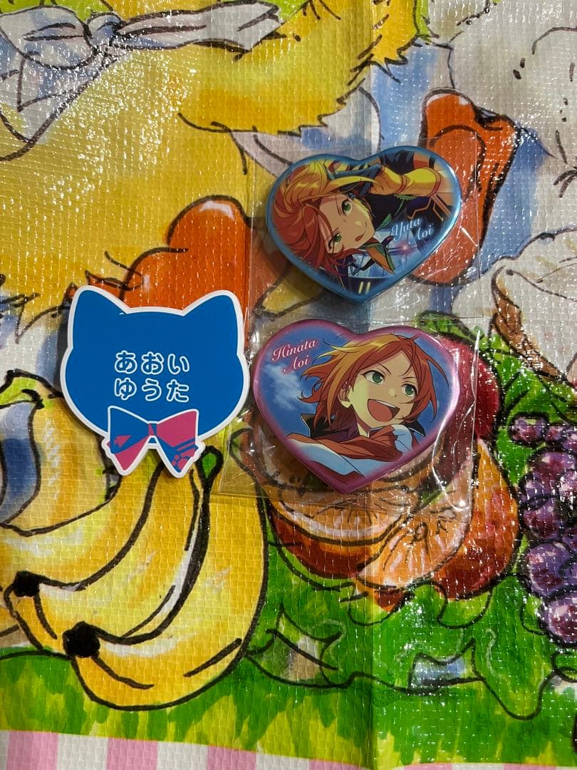 あんさんぶるスターズ 葵ひなた 葵ゆうた ハート型3個セット - メルカリ