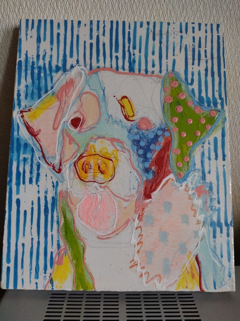 北村直登 犬 2016年 原画 北村直登 原画 犬 2016年 F3サイズ - メルカリ