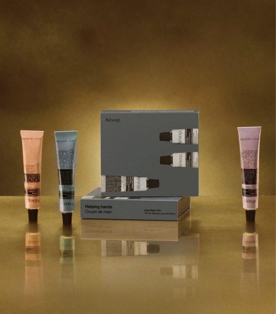 Aesop クリスマスコフレ　ハンドクリーム3つセット Aesop（イソップ） [ショップバッグ付属] スクリーン3 ギフトセット