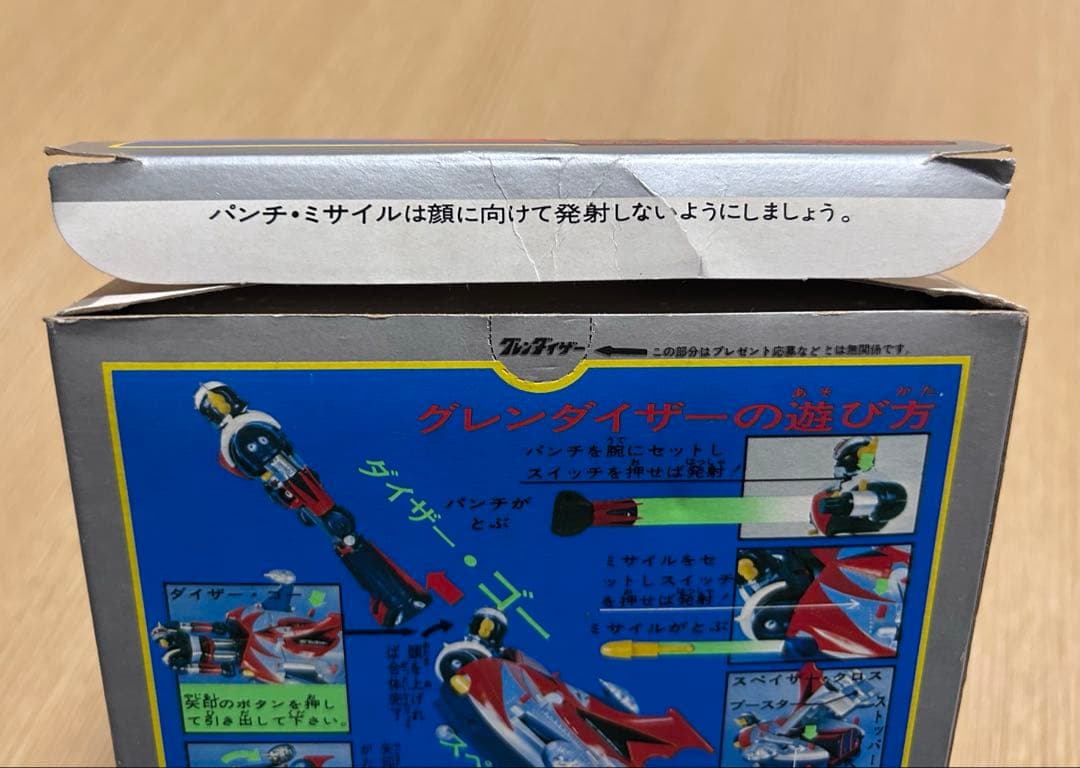 DX超合金 UFOロボ グレンダイザー 当時物 箱・冊子付き - メルカリ