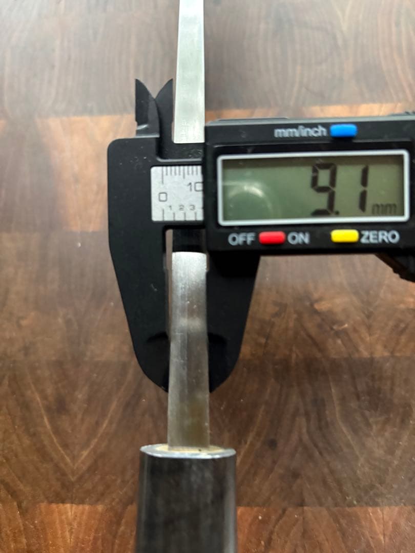 堺打刃物 青鋼 7寸 出刃包丁 210mm 手打ち 本霞 包丁 和包丁 水牛柄
