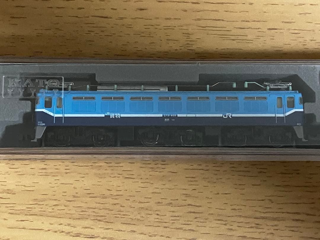 KATO EF81 408 Nゲージ 鉄道模型　新品未開封① EF81 408 JR貨物試験塗装機が入線です。ホビーセンターカト 3066-S