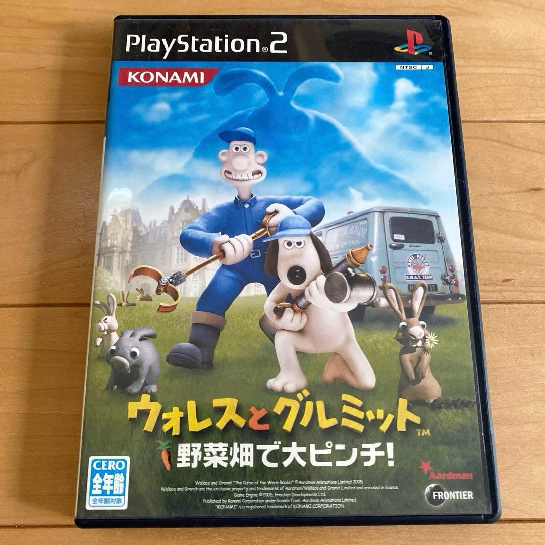 PS2ソフト ウォレスとグルミット 野菜畑で大ピンチ! - メルカリ
