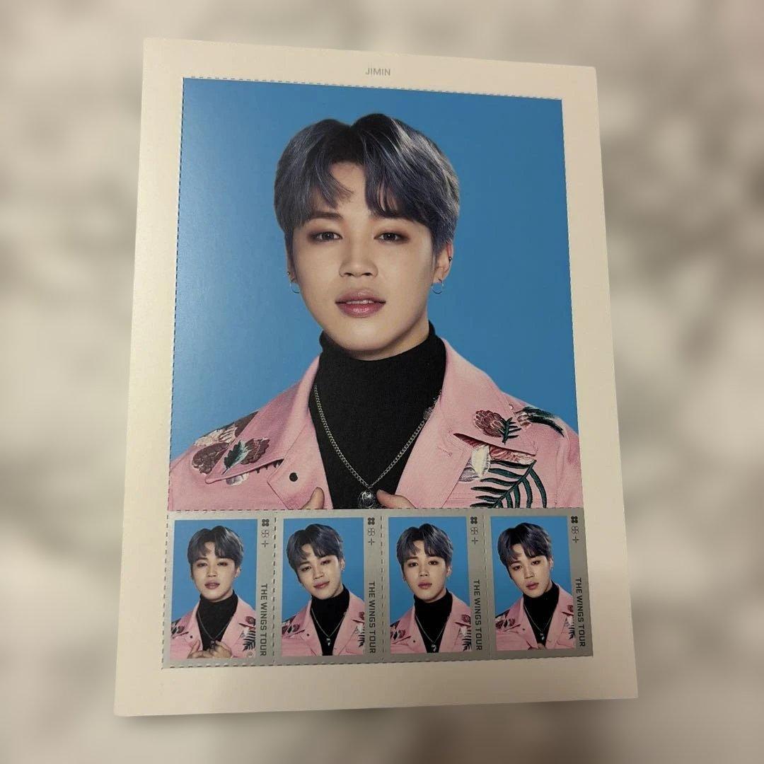 BTS ジミン 2017 WINGS ツアーグッズ スタンプシール JIMIN - メルカリ