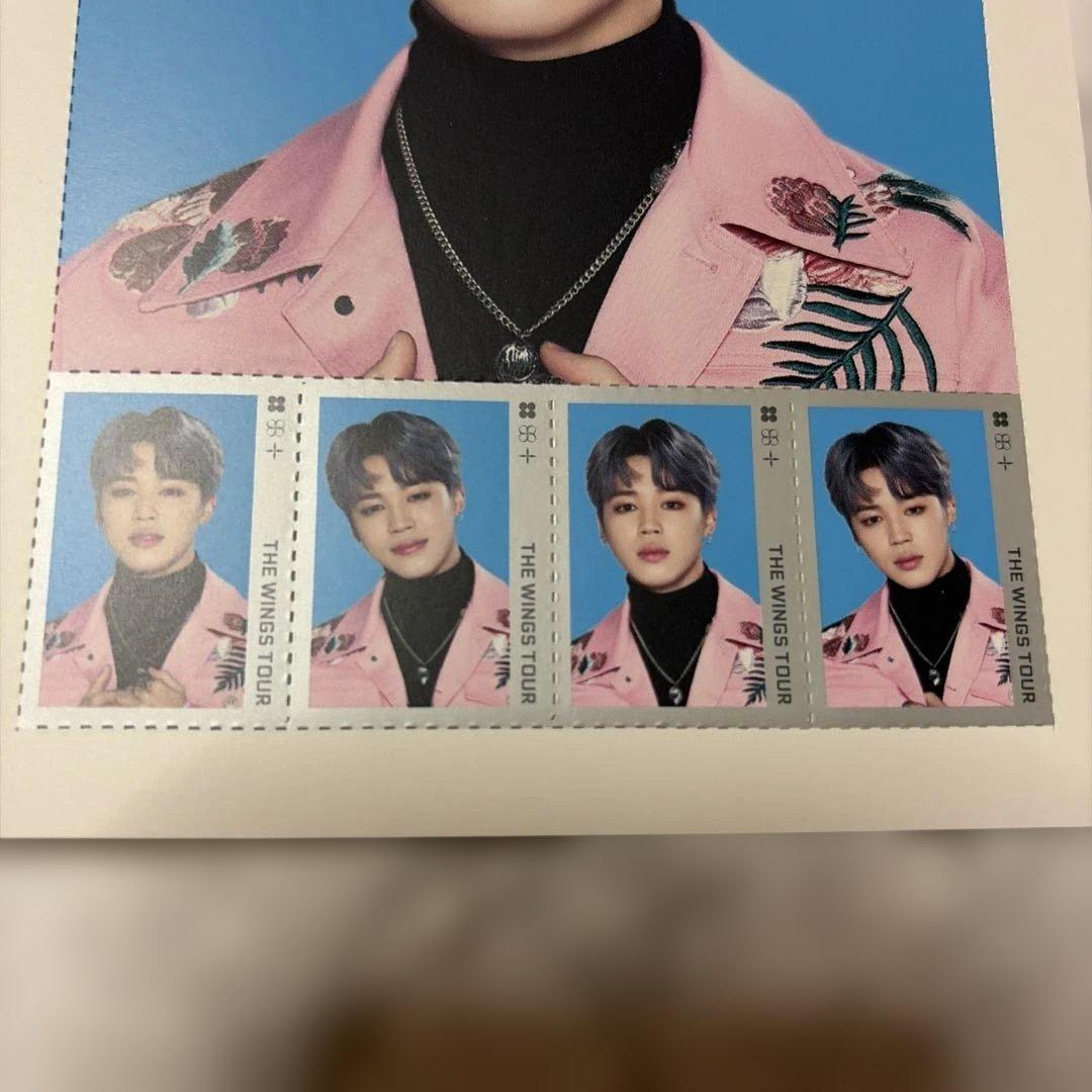 BTS ジミン 2017 WINGS ツアーグッズ スタンプシール JIMIN - メルカリ