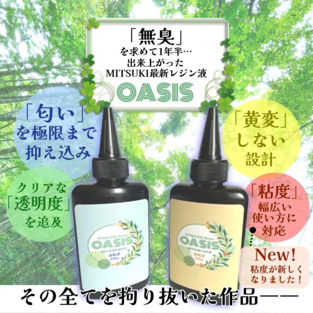 ୨୧RIION୨୧様　低粘度10本　匂いタイプレジン　オアシス100g 楽天市場】【10％OFF】匂わない・ツルピカ・最高クリエティ100g大容量
