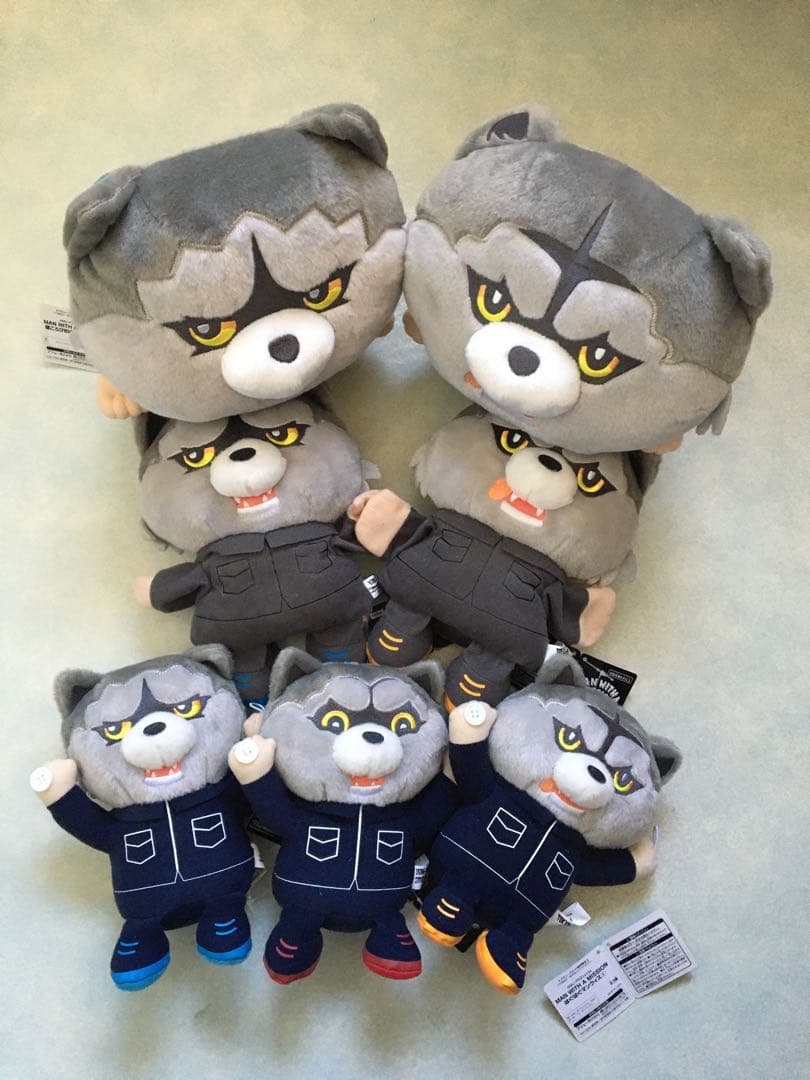 マンウィズ MAN WITH A MISSION ぬいぐるみ 7個セット - メルカリ