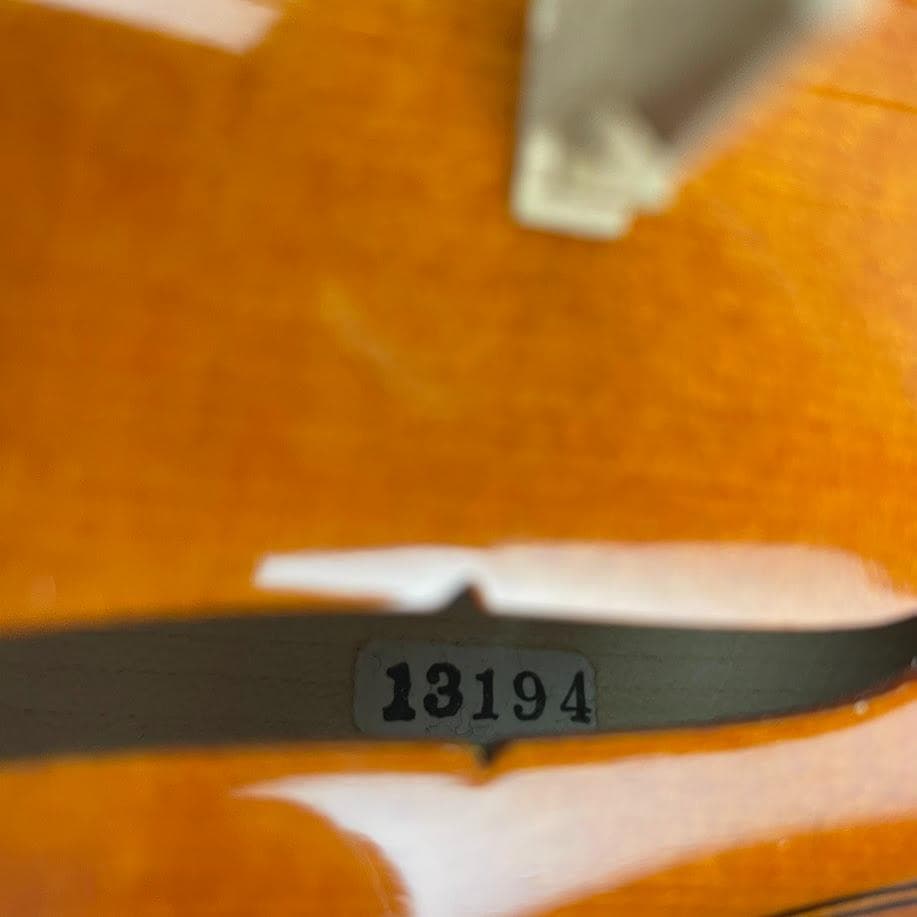 極美品●J.J.Dvorak●No.1750 4/4 violin 優上位モデル