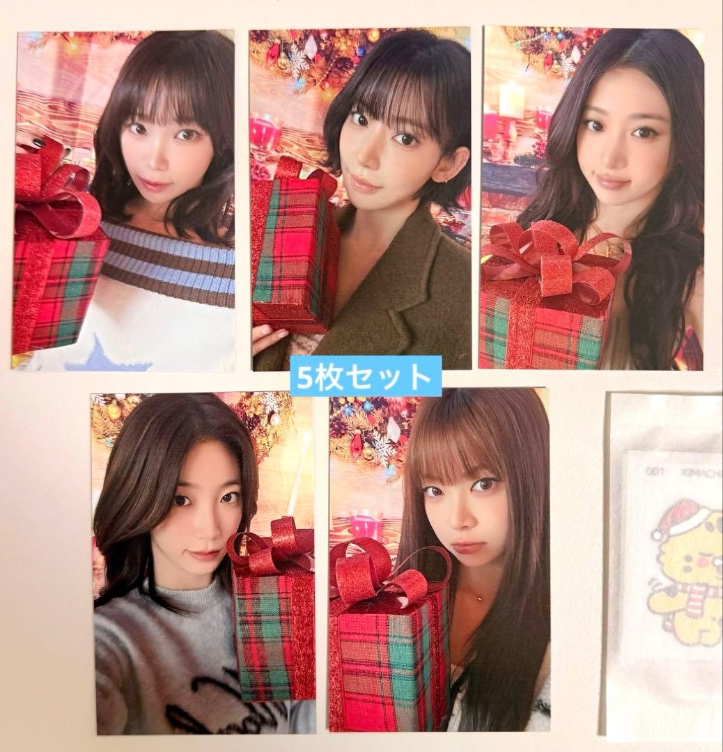 ルセラフィム 2025 KBS 歌謡大祭 サノク 限定 トレカ ５枚セット LE SSERAFIM (ルセラフィム)初のワールドツアー！日本公演の開催を記念