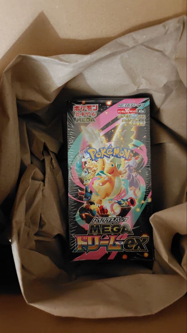 ポケモンカードゲーム MEGAドリームex 1box Pokemon（ポケモン） 【1BOX】ポケモンカードゲーム MEGA ハイクラス