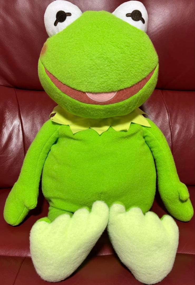 カーミット もこふわジャンボぬいぐるみ ラウンドワン限定 セサミ