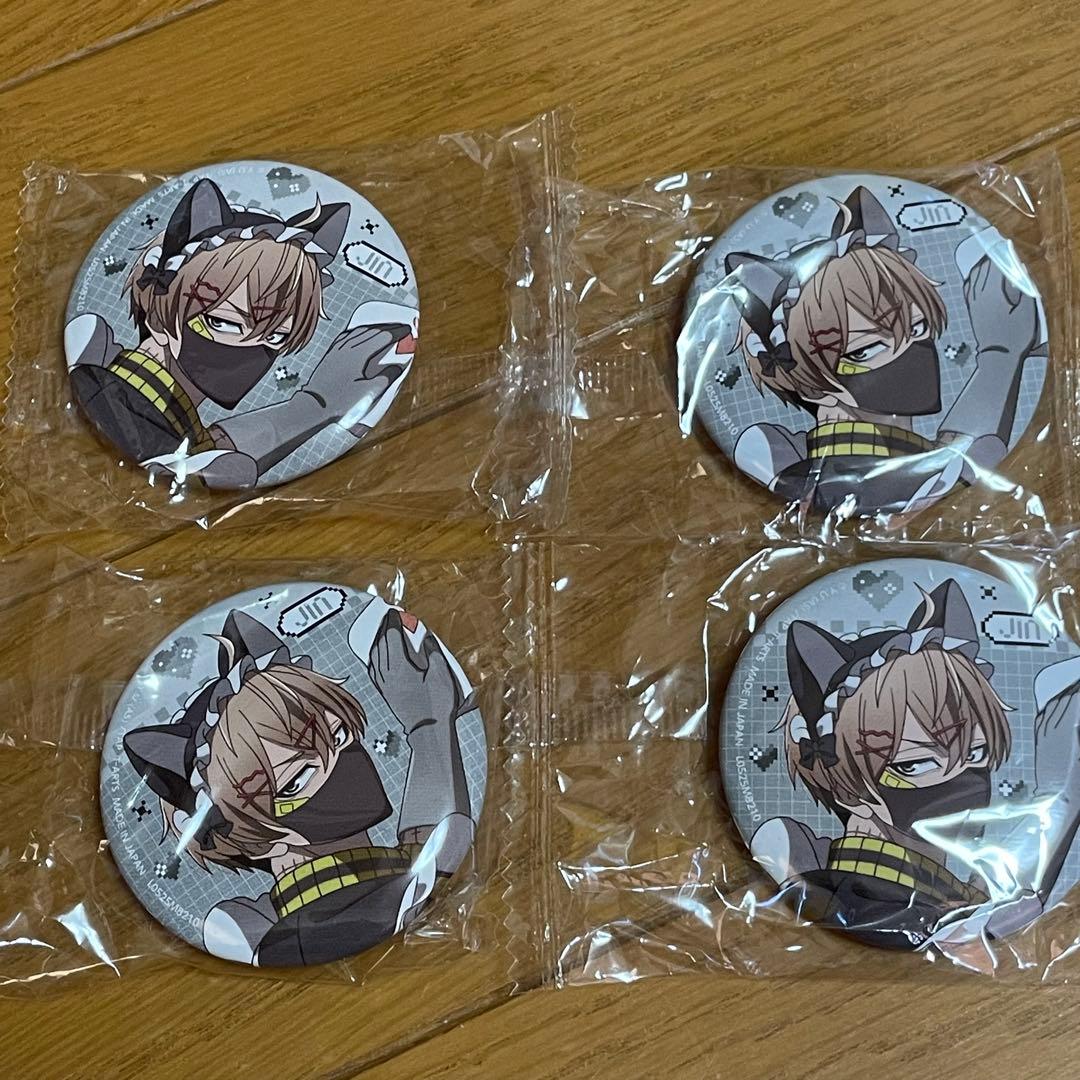 桃源暗鬼 皇后崎迅 ジャージメイド 缶バッジ ガチャガチャ アニメイト