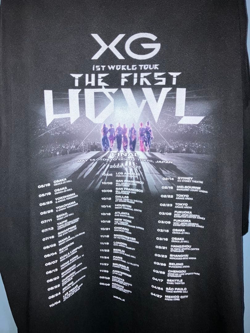 XG The first HOWL FINAL Vintage Tシャツ XXL - メルカリ