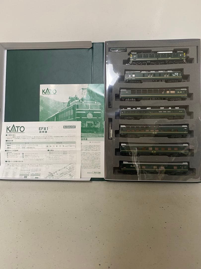 KATO10-869　24系寝台特急トワイライトエクスプレス６両セット カトー（KATO） Nゲージ KATO 10-869 24系寝台特急「トワイライト