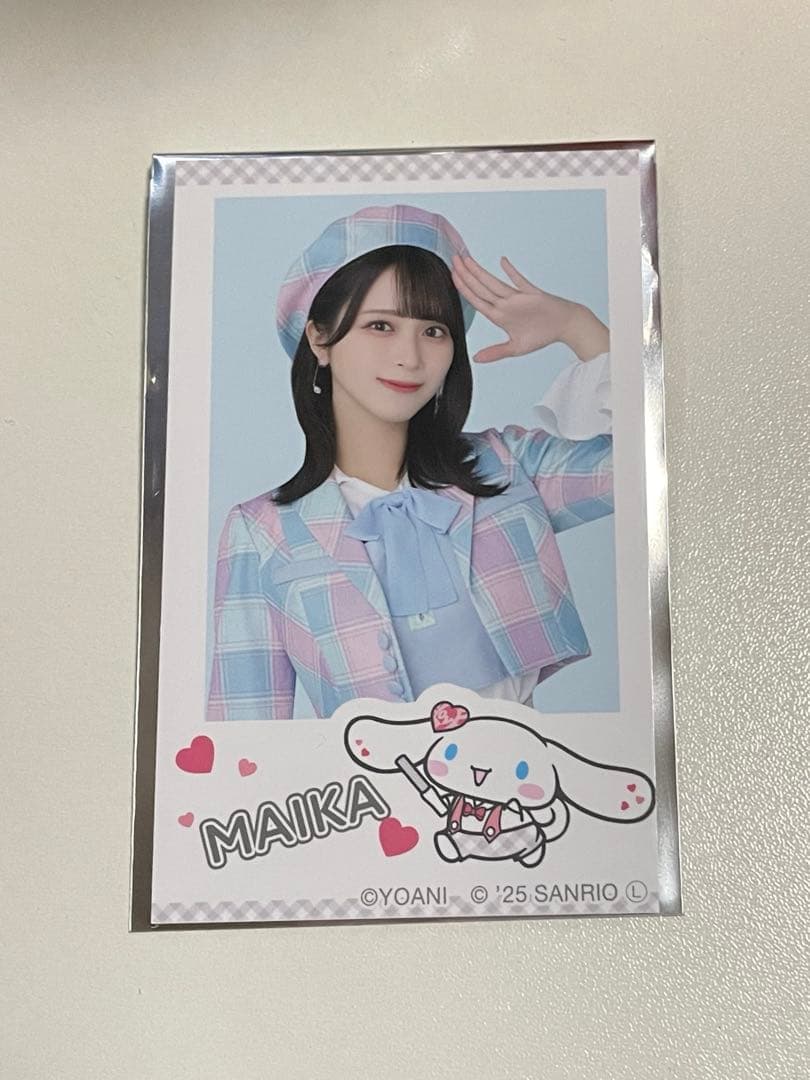 ♡＝LOVE イコラブ 佐々木舞香 シナモロール シナモン フォトカード