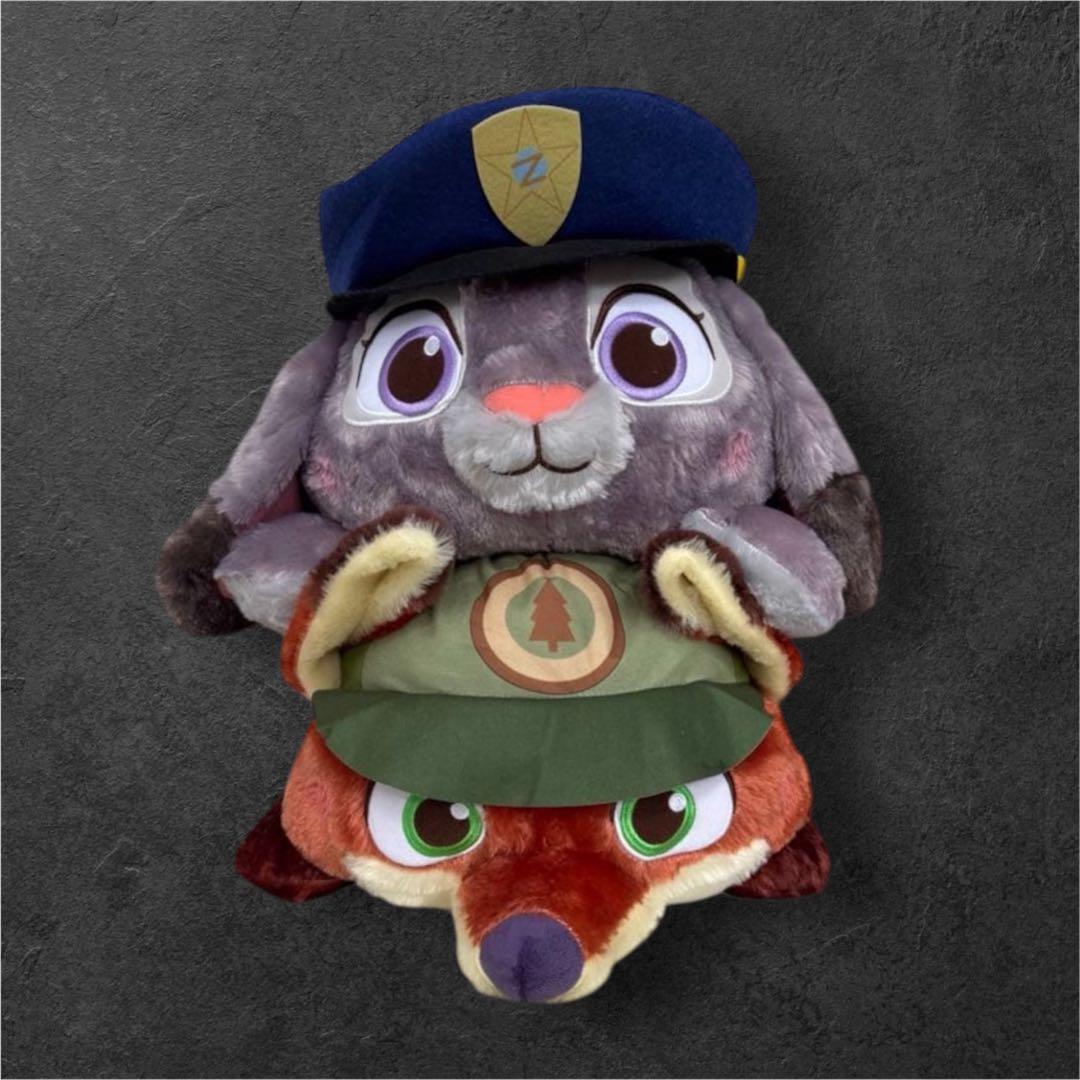 ズートピア2 ぬいぐるみ ジュディ ニック セット 寝そべり - メルカリ