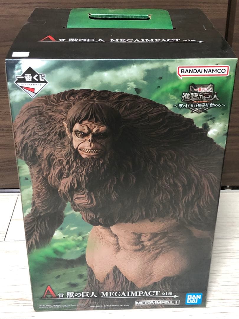 【2/4まで】進撃の巨人 一番くじ　A賞　獣の巨人 MEGAIMPACT 一番くじ 進撃の巨人 A賞 獣の巨人 MEGAIMPACT - メルカリ