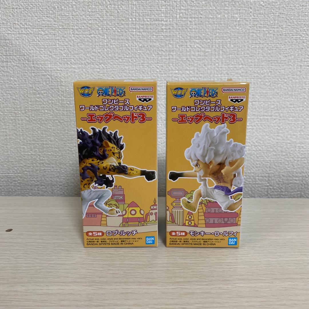 ワンピース ワールドコレクタブルフィギュア エッグヘッド3 ルフィvs