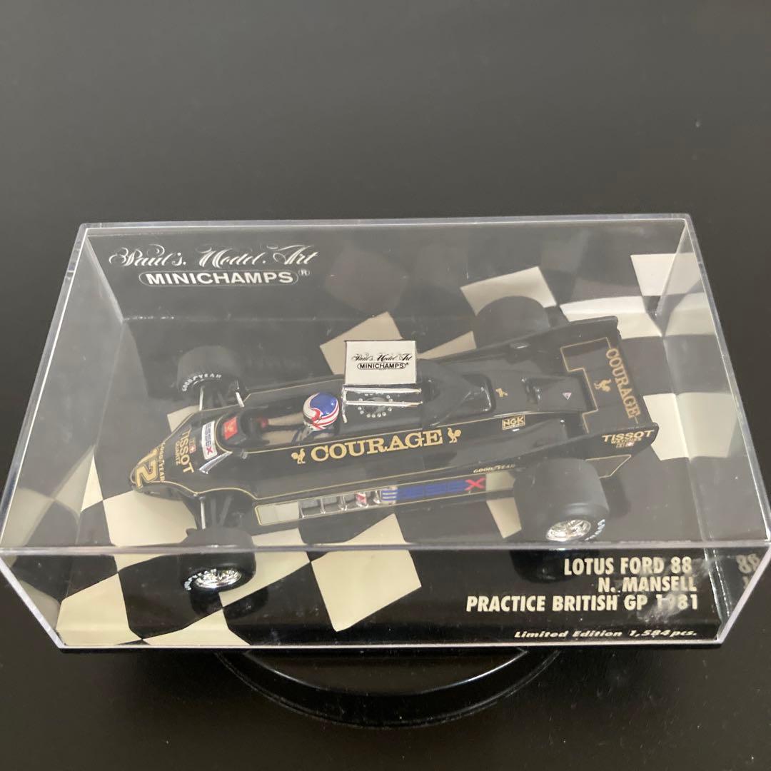 ミニチャンプス F1 ロータス 88 ナイジェルマンセル - メルカリ