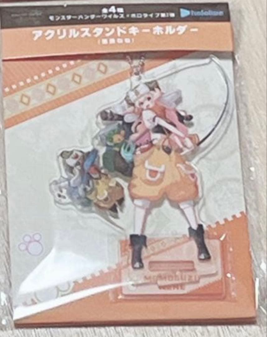 モンスターハンターワイルズ×ホロライブ アクリルスタンド 桃鈴ねね