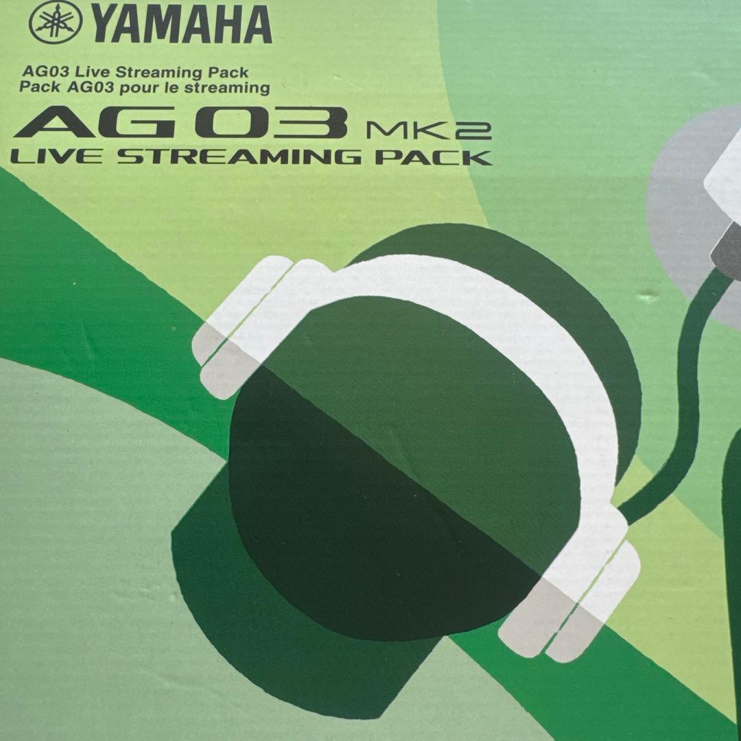 Yamaha AG03 MK2 ライブストリーミングパック（すぐに配信ができる） Amazon | ヤマハ YAMAHA ミキサー ライブストリーミングパック 3