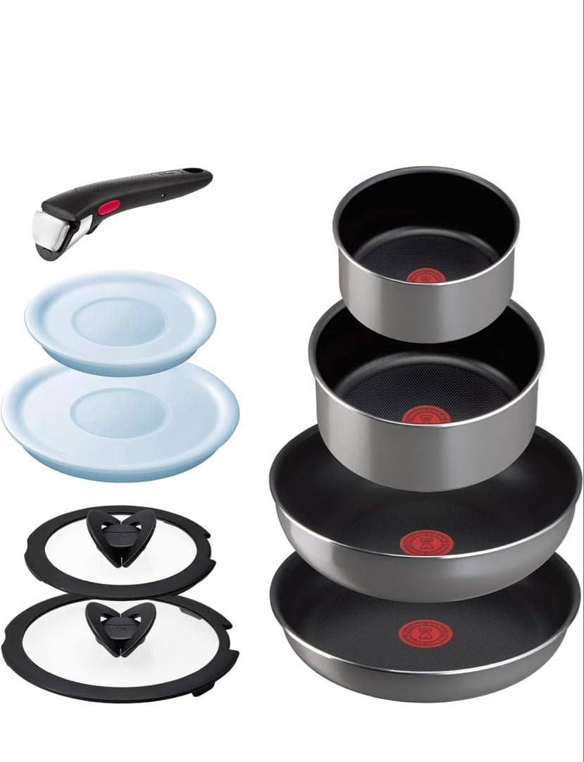 Tefal 鍋・フライパンセット Amazon.co.jp: ティファール 取っ手のとれる 鍋 フライパンセット 3点