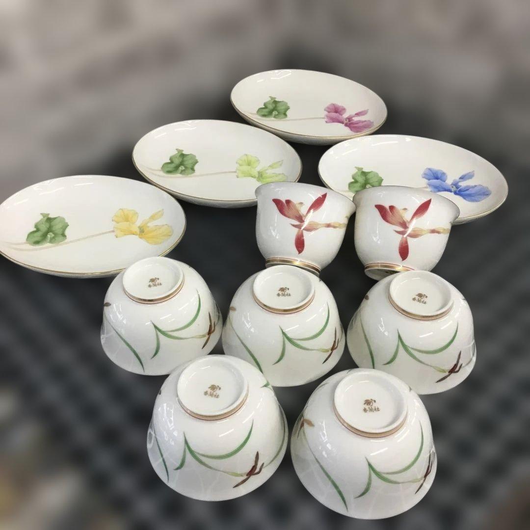 香蘭社　コウランシャ　花柄陶磁器食器まとめ売り11点 楽天市場】香蘭社 小鳥の詩 三つ組小鉢 有田焼 鉢 食器 セット