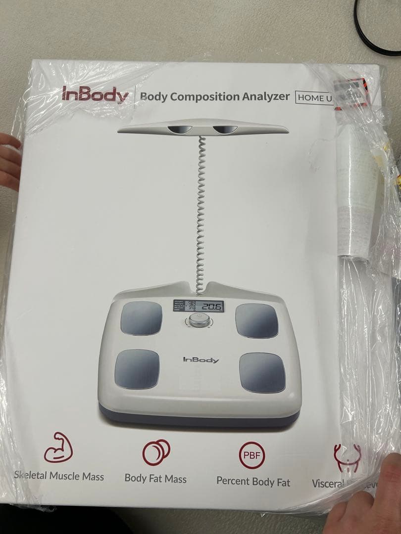 InBody Dial H2O 体組成計 新品 プレミアム体組成計 ソフトホワイト H20N [スマホ管理機能あり] InBody