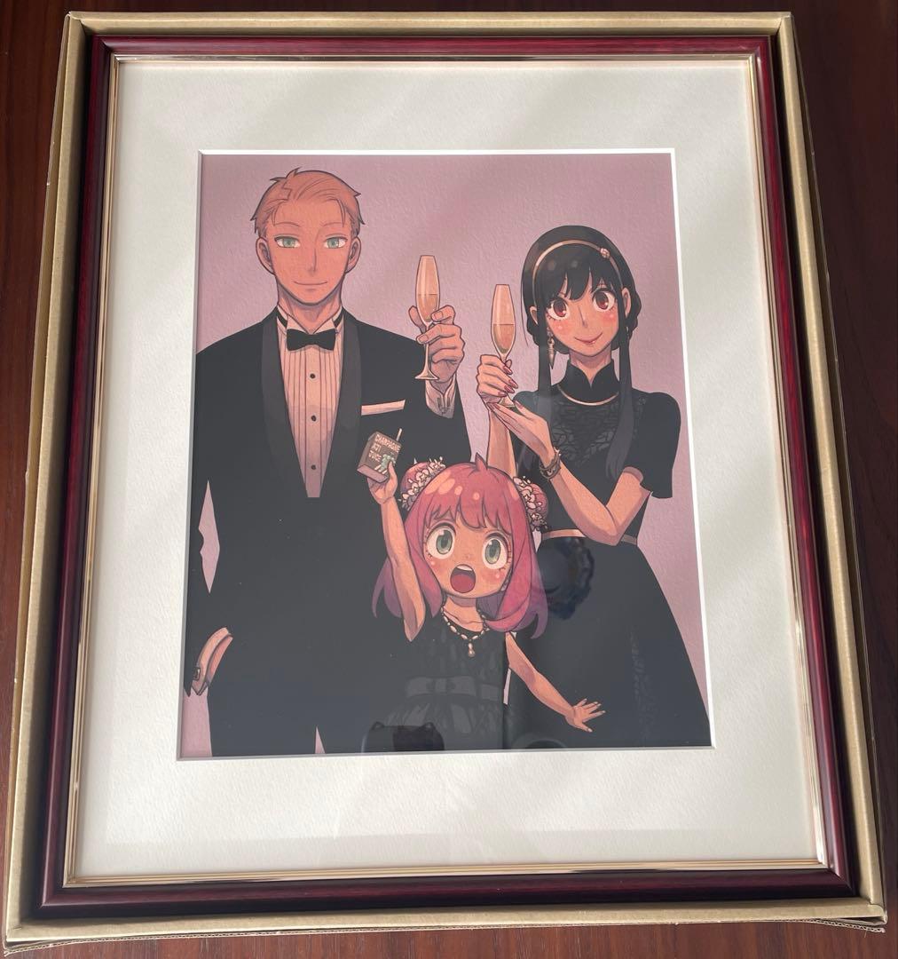 スパイファミリーSPY×FAMILY額装高精細デジタルカラー複製原画 SPY×FAMILY 12巻 カラーイラストカード付き – 喜久屋書店