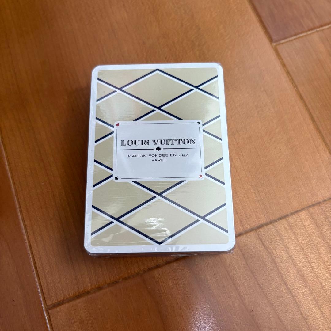LOUIS VUITTON トランプ 未開封 新品未使用】Louis Vuitton ルイヴィトン トランプ 青 レア 希少